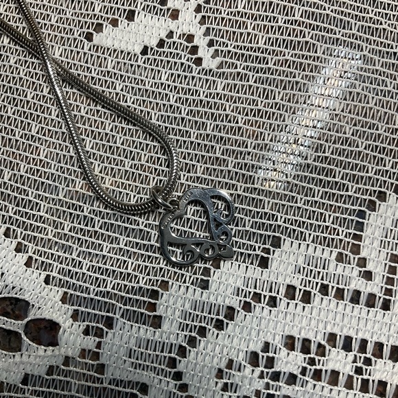 James Avery Retired Small Filigree Heart Pendant - Picture 7 of 13